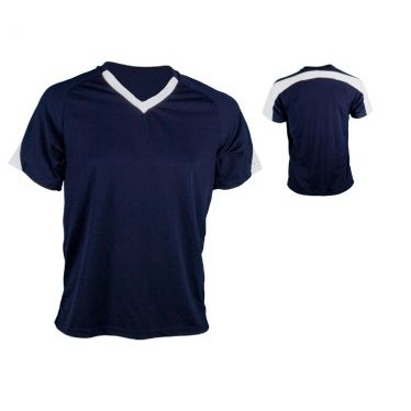 Adult Dazzle Cloth Soccer Jersey Shirt w/ Contrasting Body & Sleeve Panel