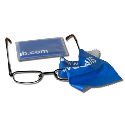 Microfiber Cleaning Cloth in PVC Pouch (5 1/8" x 5 1/8")