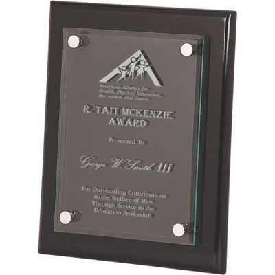 Black Flying High Plaque (10½"x 13")