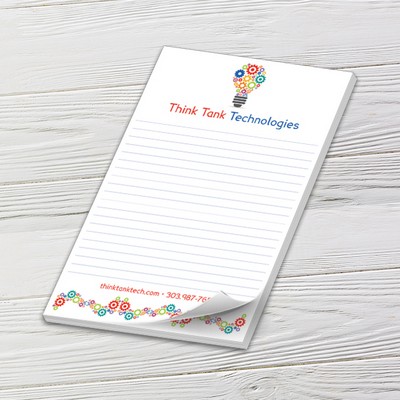 Full-Color Notepads - 100 Sheets (5 1/2" x 8 1/2")