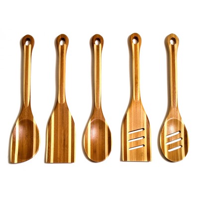 Bamboo 2-Tone Slotted Spatula