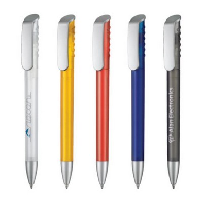 Top Spin Silver Pen
