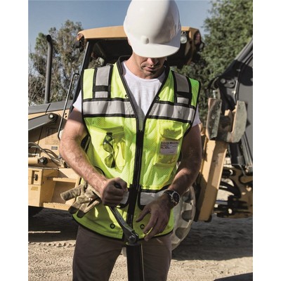 Kishigo® Unisex Premium Black Series® Surveyors Vest