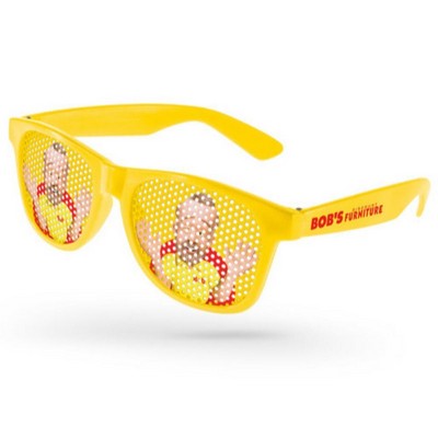 Value Retro Pinhole Sunglasses