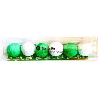 Wildflower Seed Bombs with Golf Background