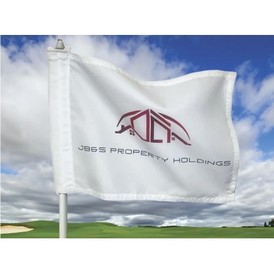Custom Golf Flag - Sponsor or Different Logos