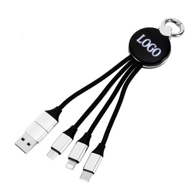 3" 1 Luminous Night Light USB Data sync Charging Cord