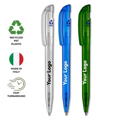 Piedmont rPET Click Ballpoint Pen Carbon Neutral Made in Italy
