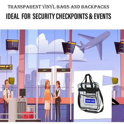 Clear Messenger Bag.