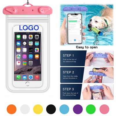 Double Sealed Waterproof Phone Pouch Case Bag