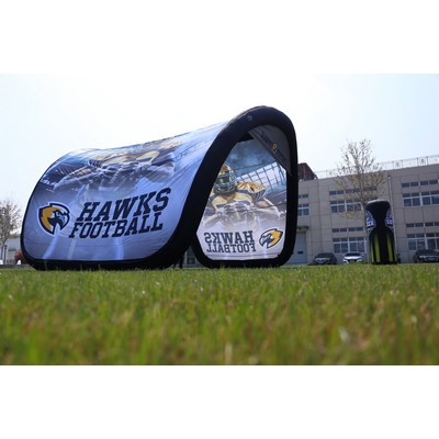Inflatable Tent 17' printed connecting tunnel - 1-sided