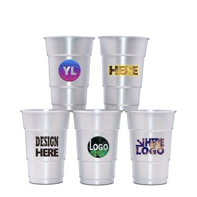 16oz Aluminum Cup Full-color-imprint