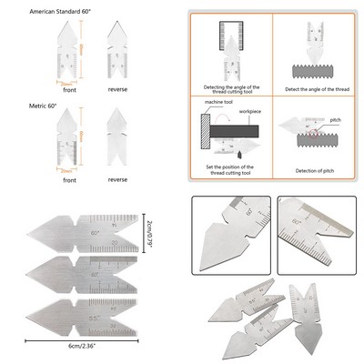 Fishtail Center Gauge