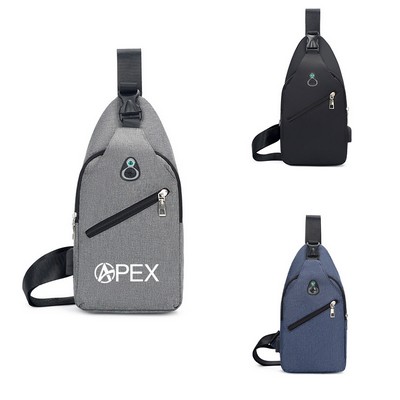 Crossbody Sling Bag with Flexible Strap