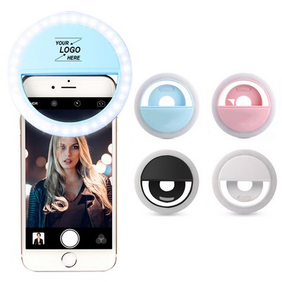 Selfie Ring Light w/Phone Holder and Plastic Grip