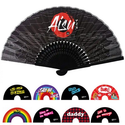 Hand Fabric Fan