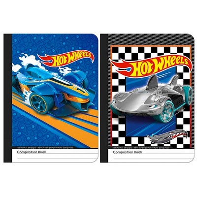 Hot Wheels Composition Notebooks - Assorted (Case of 1)