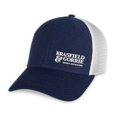 Merrimack Hat Co.® Casey Performance Trucker - Navy-White