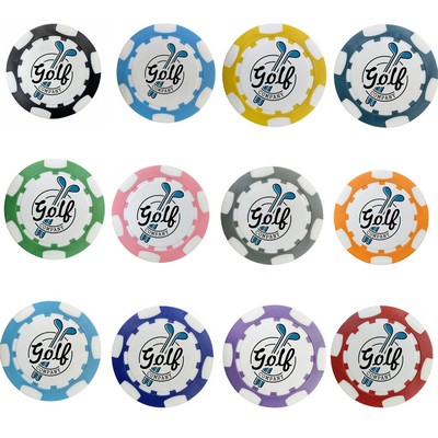 Poker Chip Ball Marker