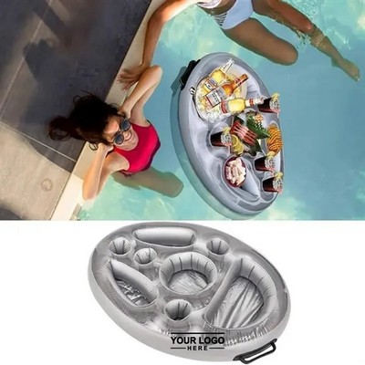 Floating Taco Tray Drink Holder - Poolside Fun Accessory