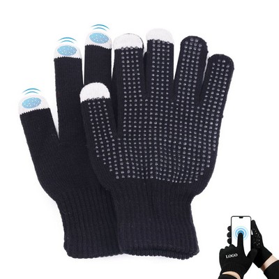 Touch Screen Gloves w/Anti-Slip Texture