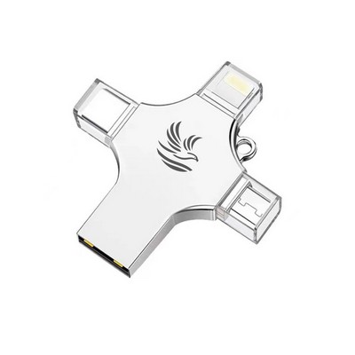 4" 1 High Speed Usb Otg 16GB Flash Drive