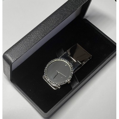 Swarovski Round Watch Money Clip