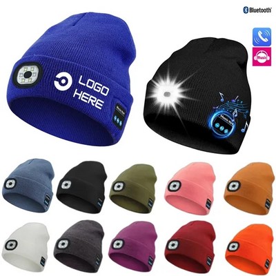 3-in-1 Winter Wireless Connect Knitted Hat