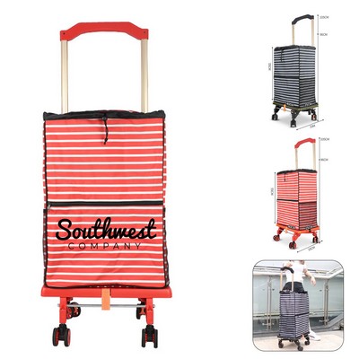 Home Folding Stair Climbing Shopping Cart