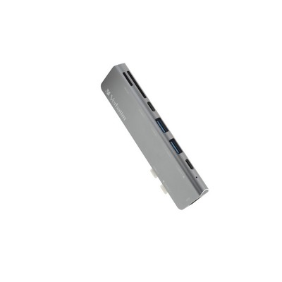 Verbatim 7-In-2 Usb C Hub Adapter W 4K Hdmi,Usb 3.0, Sd Card Readers For Macbook Pro & Usb C Laptops