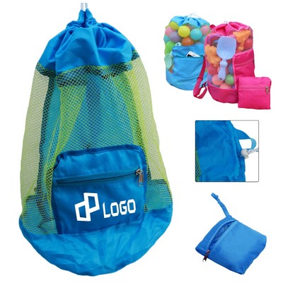 9.1X17.72" Terylene Drawstring Backpack