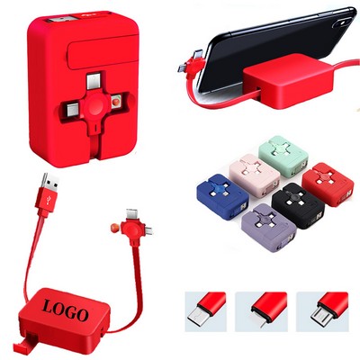 Retractable Multi Charger Cable Storage Boxit