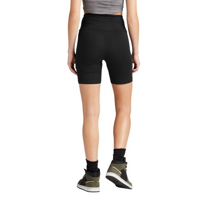 District Women's Flex High-Waist Bike Short