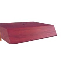 Classic Walnut-Rosewood Base - 3" x 4" x .75"