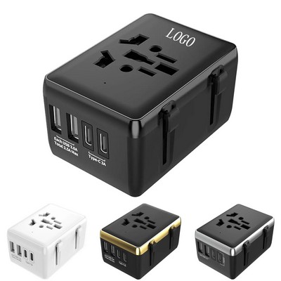 5" 1 Universal Travel Adapter Wall Charger