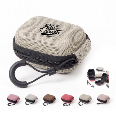 Portable Earbuds Storage Case