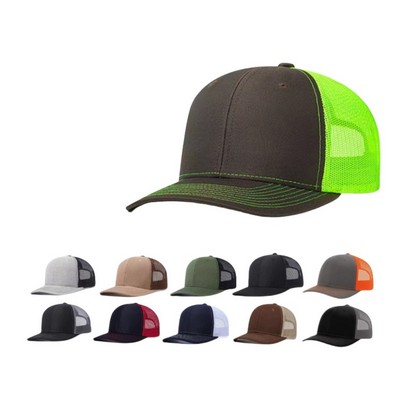Structured Adjustable High-Crown Baseball Cap with Custom Design