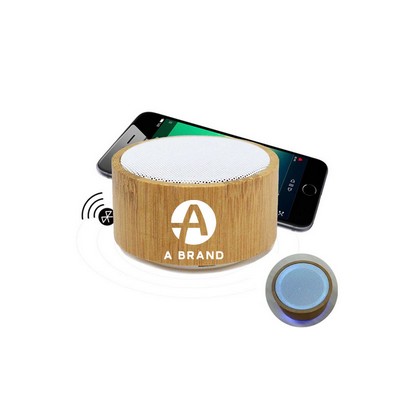 Natural Bamboo Bluetooth Speaker