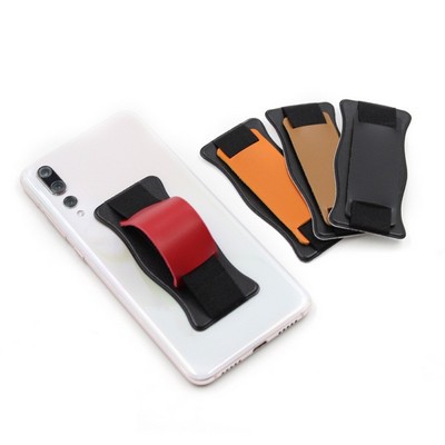 Artificial Leather Adhesive Phone Strap
