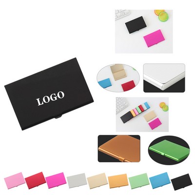 Executive Aluminum Business Card Holder