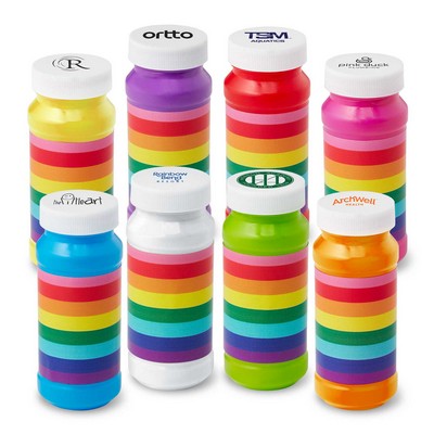 4 Oz. Pride Bubbles Imprinted On Cap
