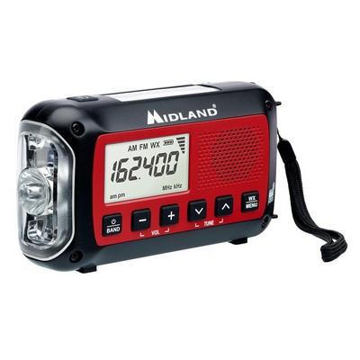 Midland Emergency Crank Noaa Weather Radio