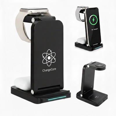 3-in-1 15W Wireless Charging Stand