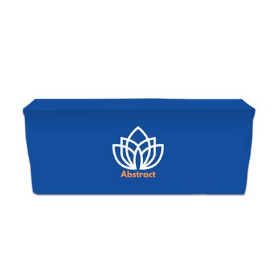 Fitted Table Covers - Zipper Back, Fire Retardant Polyester Fabric (4' x 2.5')
