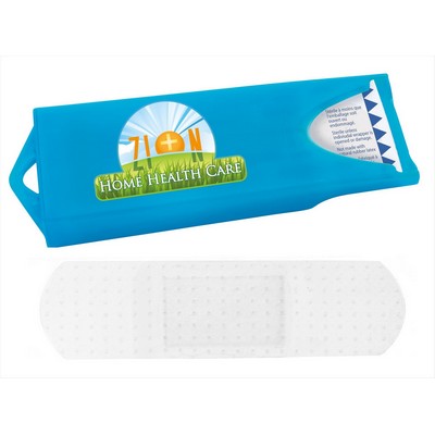 Good Value™ Original Colored Dispenser w/Clear Bandages