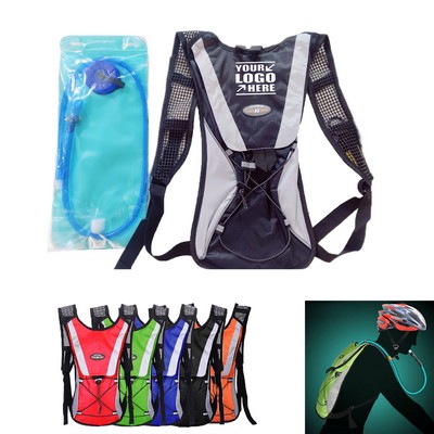 Cycling Hiking Hydration Backpack With 2L Water Bladder