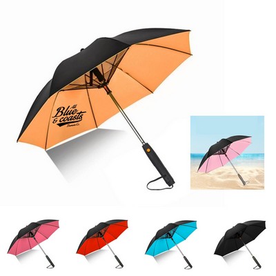 Summer Umbrella with Fan and Sprayer