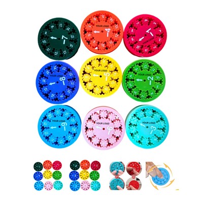 Educational Math Fidget Spinner Multiplication Learning Tool