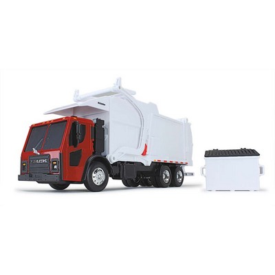Mack LR with McNeilus Meridian Front Load Refuse Truck & Bin including Lights and Sounds