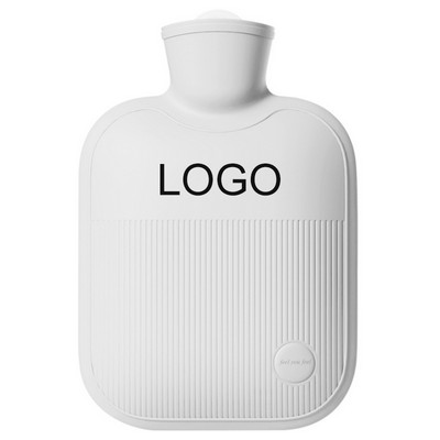 Water Injection Hot Water Bottle, Portable Warmer for Hands, Abdomen & Waist